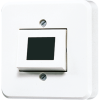 1-gang push-button 1 A 24 V AC/DC (without lens), 331 A-24 WW