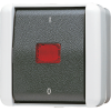 Выключатель одноклавишный10 AX / 250 В ~ с окошком, 802 KOW