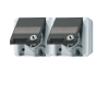 2-gang SCHUKO® socket 16 A / 250 V ~, 8220 NAWSL