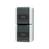 2-gang SCHUKO® socket 16 A / 250 V ~, 822 KINAW