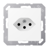 1-gang socket, Swiss system, type 13, A 1520-13 SEV WWM
