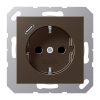SCHUKO® socket with USB charger, A 1520-18 C MO