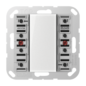 KNX кнопочный модуль стандарт, 4 группы, A 5074 TSM