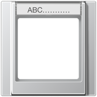 Рамка с полем для надписи 17 x 54 мм, A 581 NA AL