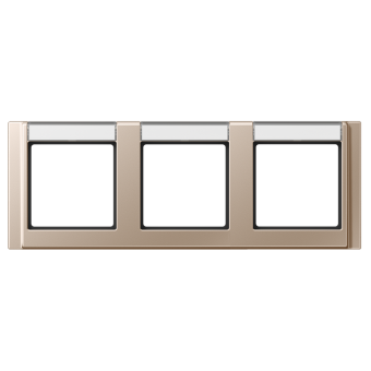 Рамка с полем для надписи 17 x 54 мм для горизонтальной установки, A 5830 NA CH