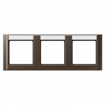 Рамка с полем для надписи 17 x 54 мм для горизонтальной установки, A 5830 NA MO