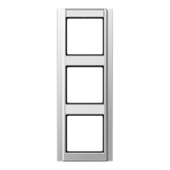 Рамка с полем для надписи 17 x 54 мм и 13 x 54 мм для вертикальной установки, A 583 NA AL