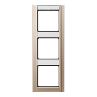 Рамка с полем для надписи 17 x 54 мм и 13 x 54 мм для вертикальной установки, A 583 NA CH