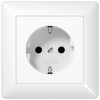 SCHUKO®-розетка 16 A / 250 B ~, AS 1521 KI WW