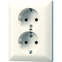 2-gang SCHUKO® socket 16 A / 250 V ~, AS 5020 KIU