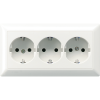 SCHUKO®-розетка для кабельных каналов 16 A / 250 B ~, AS 523 WW