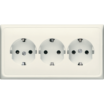 SCHUKO®-розетка для кабельных каналов 16 A / 250 B ~, CD 523