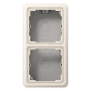 Surface cap, 2-gang, CD 582 A W