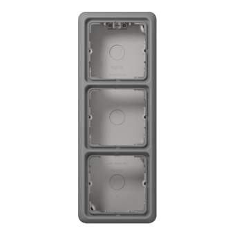 Surface cap, 3-gang, CD 583 A GR
