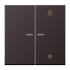 eNet кнопка, универсальная, 1 группа, FM AL 1701 D