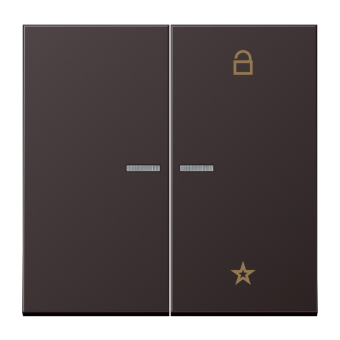 eNet кнопка, универсальная, 1 группа, FM AL 1701 D