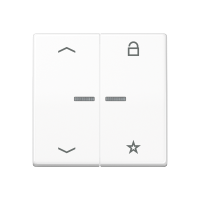 eNet кнопка, универсальная, 1 группа с символами «стрелки», FM AS 1701 P WW