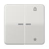 eNet кнопка, универсальная, 1 группа, FM CD 1701 LG