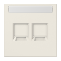 Kрышка (фиксация защёлкиванием) с полем для надписи 9 x 58 мм, LS 1969-2 NA AT