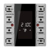 KNX комнатный контроллер-дисплей, компактный, 4 группы, LS 5194 KRM TS D