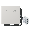 Hotel centre plate with LED unit 230 V, corridor unit, LS CU KO5 M 230 LG