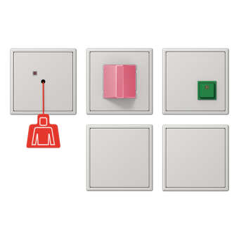Набор системы срочного вызова с ИБП, NRS LS 0834-2 LG