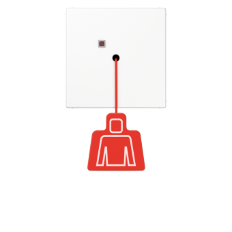 Кнопка вызова со шнурком, NRS LS 0834 ZT WW