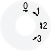 Scale disc, SKS 1101-4 WW