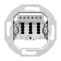 Telephone socket, TAE 3X6 NFNUPO