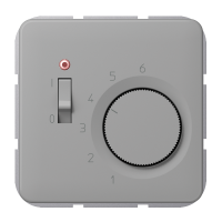 Room thermostat (1-way NC contact), TR CD 241 GR