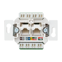 Kомпьютерная розетка категория 6 / 6А iso, неэкранированная, UAE 8-8 UPO K6 US