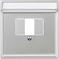 ЦЕНТР. ПЛАТА ТЕЛ. РОЗ. TAE, TDO, С ПОЛЕМ ДЛЯ НАДПИСИ, SYSTEM DESIGN, ЦВЕТ СТАЛЬ