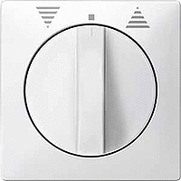 ЦЕНТР. ПЛАТА ВЫКЛ. УПРАВ. ЖАЛЮЗИ ПОВОРОТНОГО, SYSTEM DESIGN, ЦВЕТ ПОЛЯРНО-БЕЛЫЙ