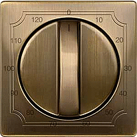 ЦЕНТР.ПЛАТА ТАЙМЕРА 120  МИН, АНТИЧ.ЛАТУНЬ