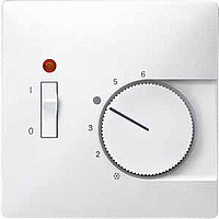 ЦЕНТР.ПЛАТА ТЕРМОРЕГ-РА С ВЫКЛ., БЕЛ.