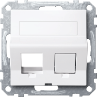 Наклонная плата для Keystone RJ45 ак бел