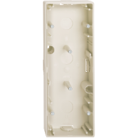 КОРОБКА ДЛЯ НАРУЖНОГО МОНТАЖА Х3, БЕЖЕВЫЙ