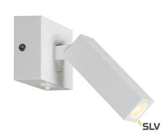 STIX светильник накладной 4.5Вт с выключателем и LED 3000К, 185лм, 30°, белый (ex 146271)