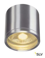ROX CEILING светильник потолочный IP44 для лампы ES111 50Вт макс., матированный алюминий (ex 229756)
