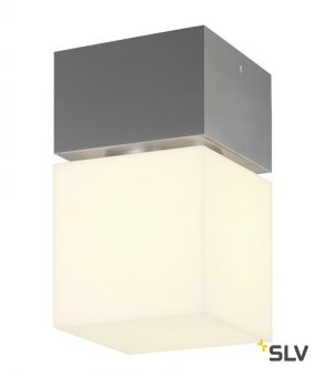 SQUARE C светильник потолочный IP44 для лампы E27 20Вт макс., сталь/ белый (ex 230716)