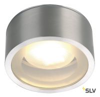 ROX GX53 C светильник потолочный IP44 для лампы GX53 11Вт макс., матированный алюминий (ex 230726)