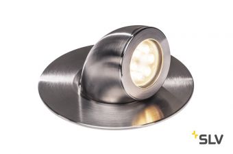 GIMBLE OUT светильник встраиваемый IP67 13Вт с LED 3000К, 1000лм,  36°, сталь