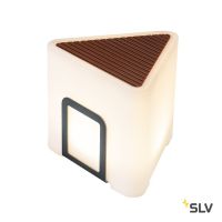 KENGA 17 светильник IP44 3.2Вт с аккумулятором и LED 3000К, 200лм, антрацитно-серый RAL7016/ белый