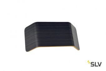 MANA 270, плафон из древесины, черный/ коричневый