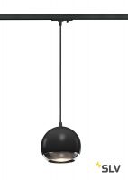 1PHASE-TRACK, LIGHT EYE 150 PD светильник подвесной для лампы ES111 75Вт макс., черный/ хром