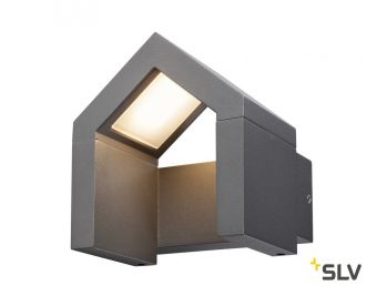 RASCALI WL светильник настенный IP54 8Вт с LED 3000К, 330лм, антрацит