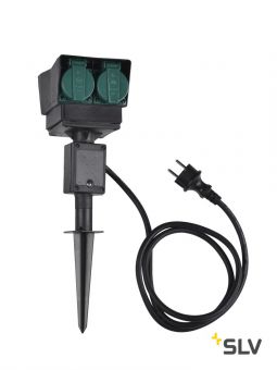 Удлинитель садовый на 4 розетки, IP44, кабель 1.5 метра, FR