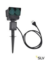 Удлинитель садовый на 4 розетки, IP44, кабель 1.5 метра, CH