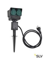 Удлинитель садовый на 4 розетки, IP44, кабель 1.5 метра, DK