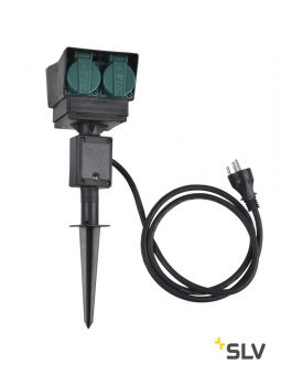 Удлинитель садовый на 4 розетки, IP44, кабель 1.5 метра, DK